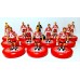 Subbuteo Andrew Table Soccer Denmark Euro 1992 Winners on AEOLUS II Evo Professional bases 